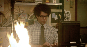 Computer Fire Gif